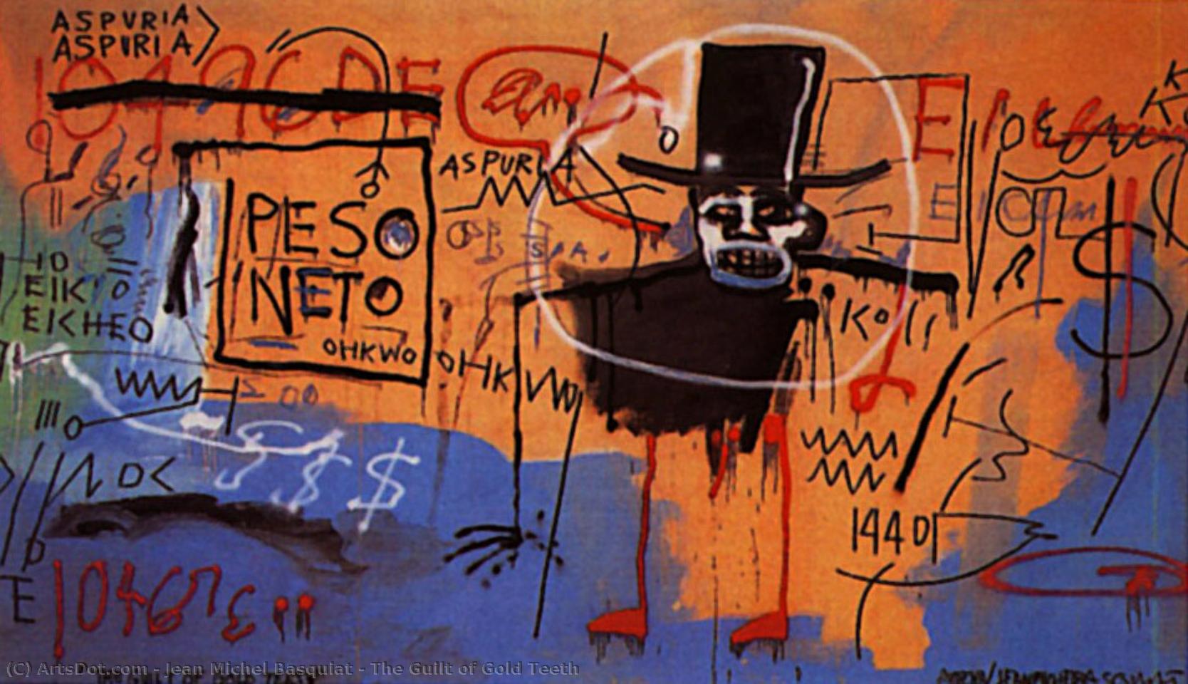 The Guilt Of Gold Teeth — Jean Michel Basquiat