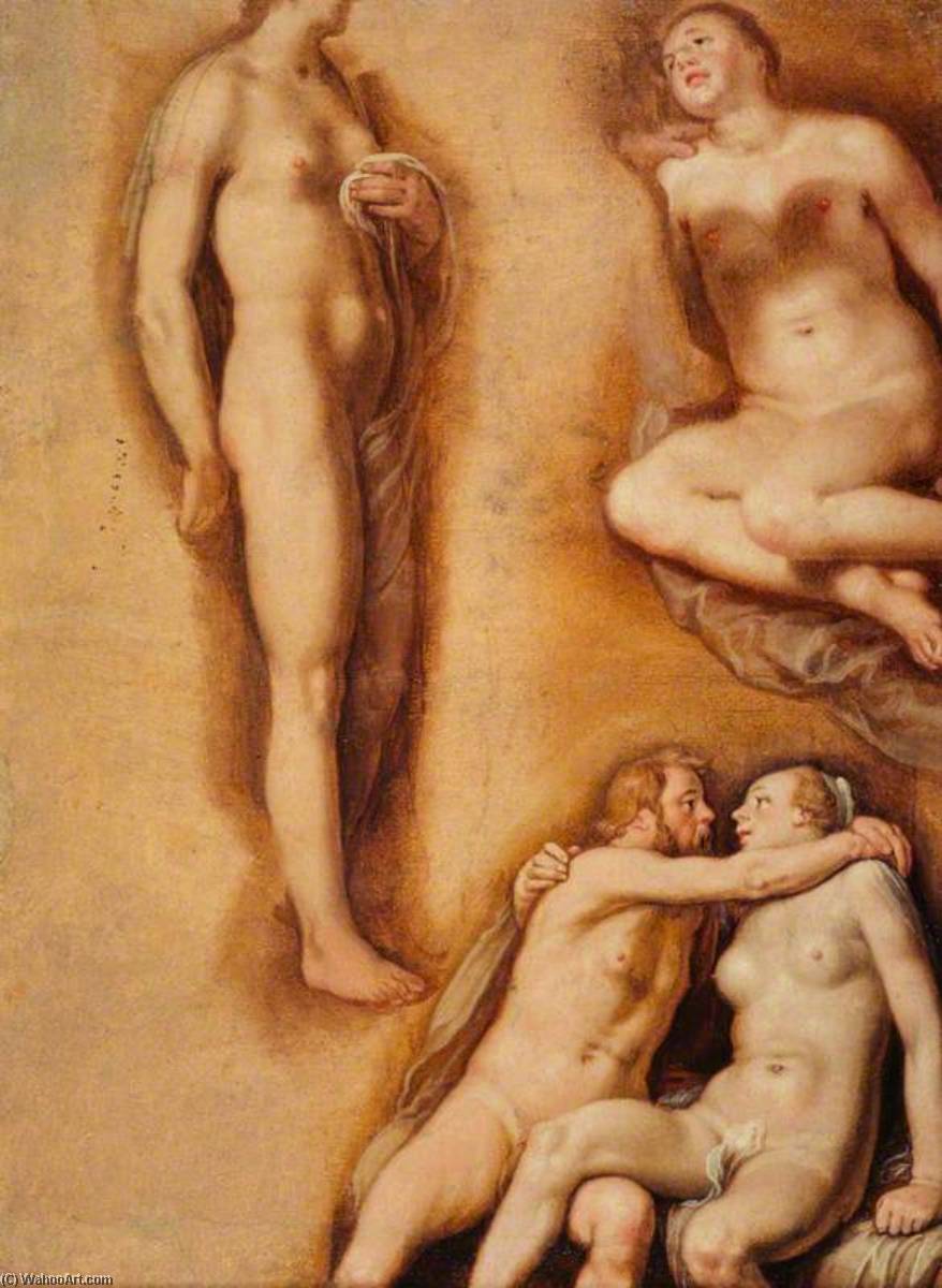 Nude Figure Studies — Cornelis Cornelisz Van Haarlem