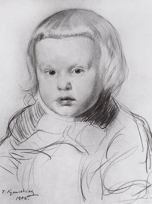Irina Kustodieva — Boris Mikhailovich Kustodiev