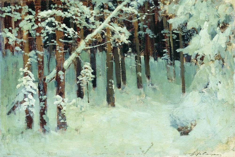 Forest In The Winter — イサク・イリイチ・レヴィタン