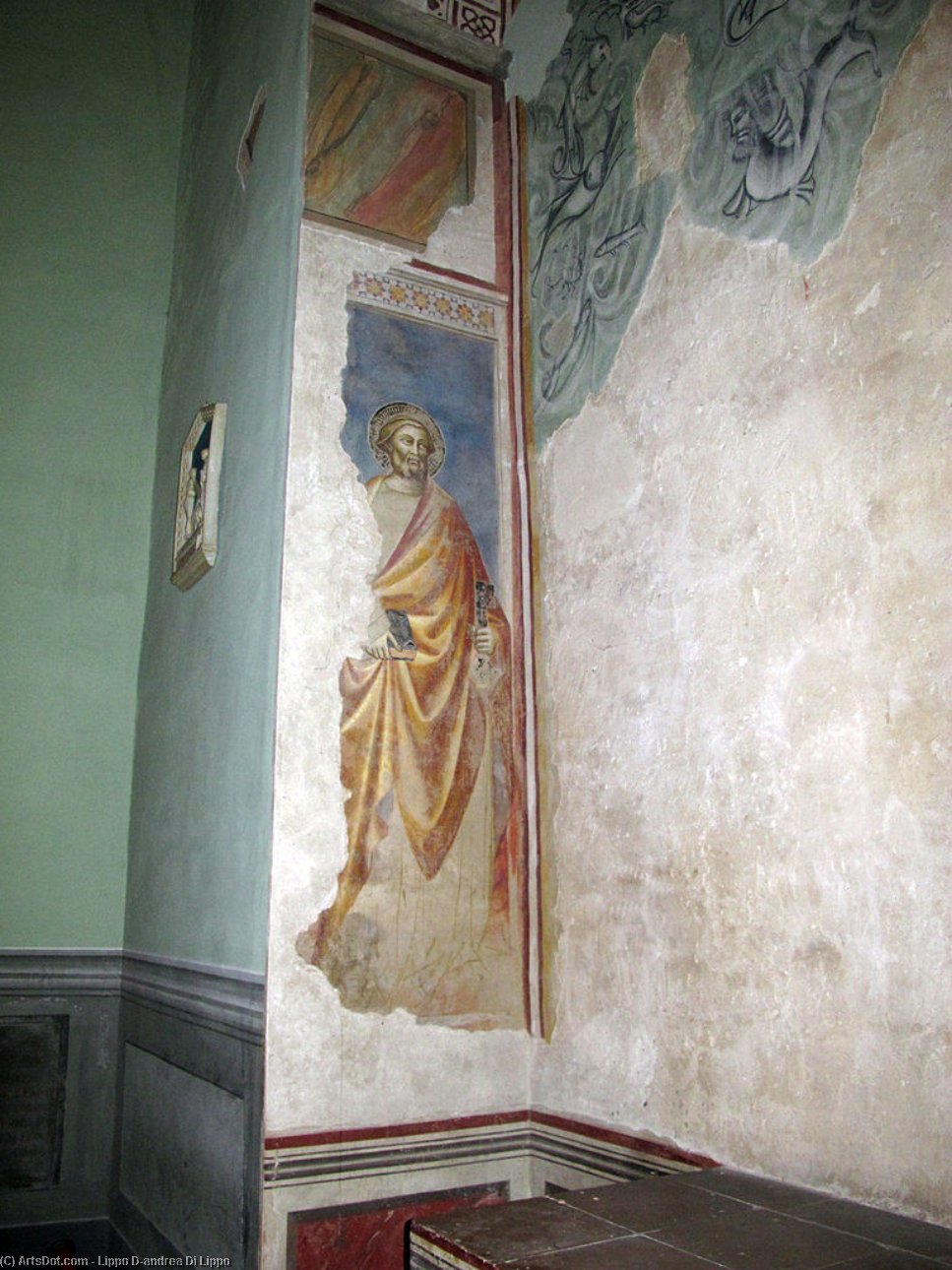 S.miniato, San Domenico, Int., Lippo D'andrea, Trasporto Di Un Santo - — Lippo D'andrea Di Lippo