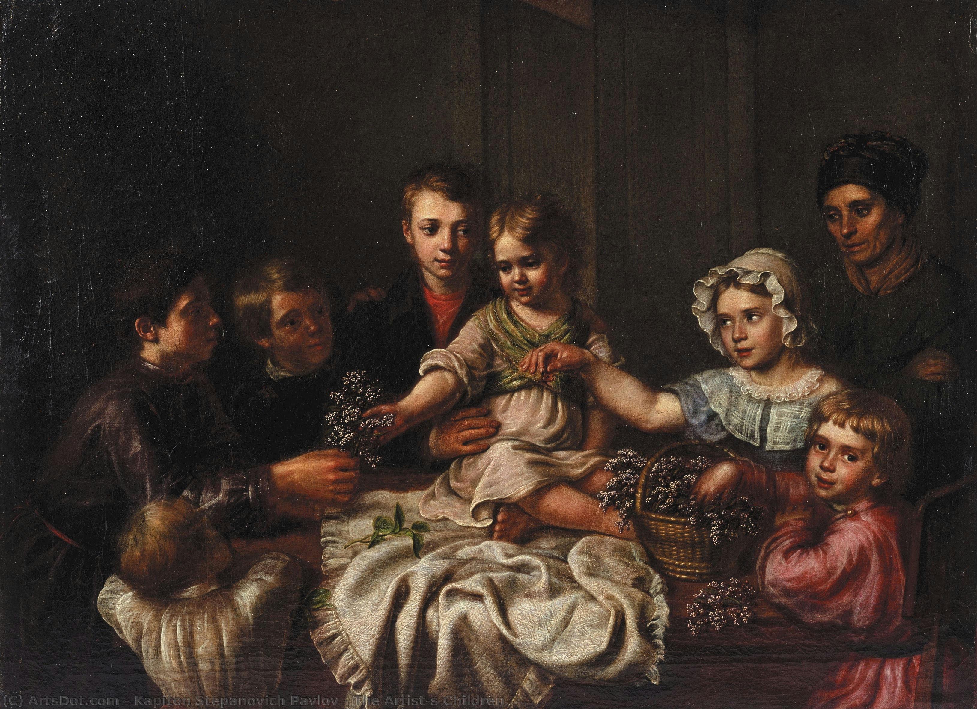 The Artist’s Children — Kapiton Stepanovich Pavlov