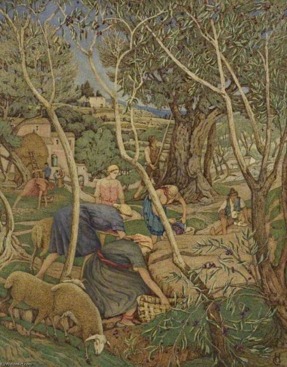 Olive Gatherers — Helen Lavinia Cochrane