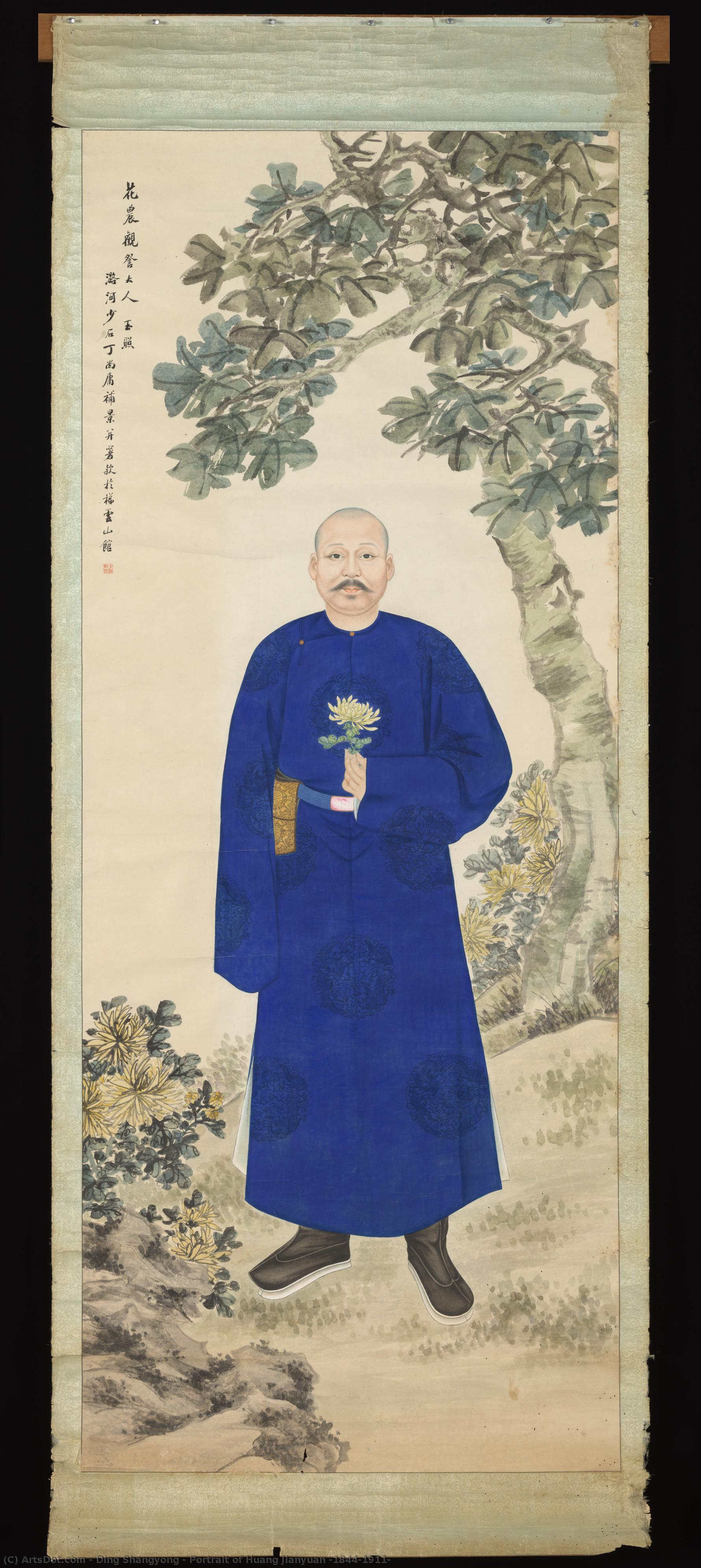 Portrait Of Huang Jianyuan (1844–1911) — Ding Shangyong