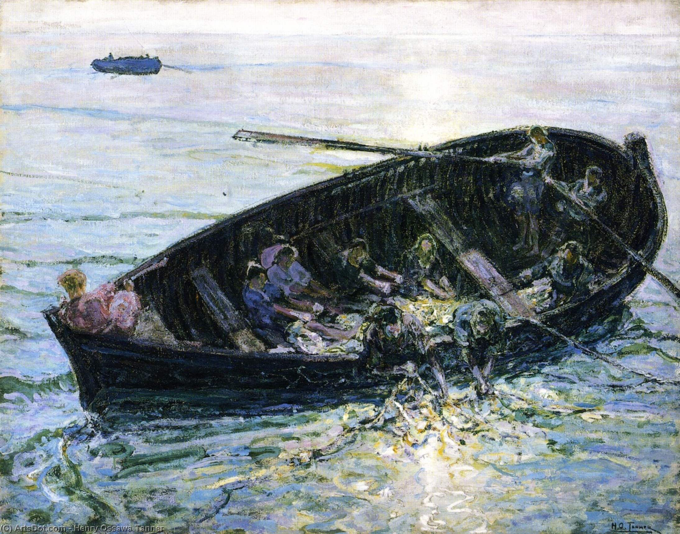 Miraculous Haul Of Fishes — Henry Ossawa Tanner