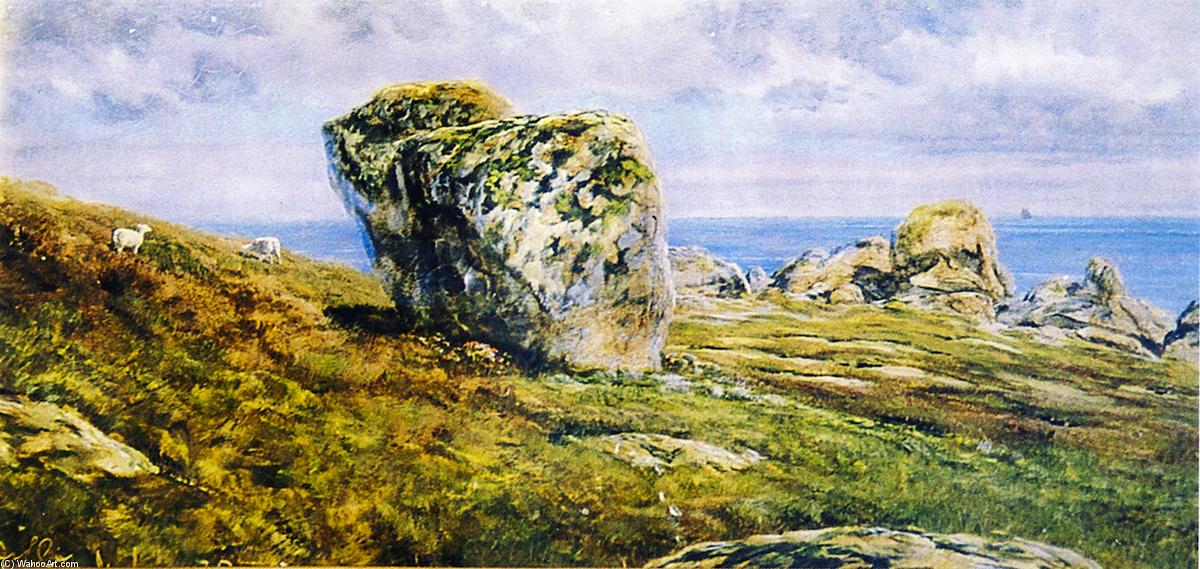 Rock Study On St. Agnes, Scilly Isles — John Edward Brett