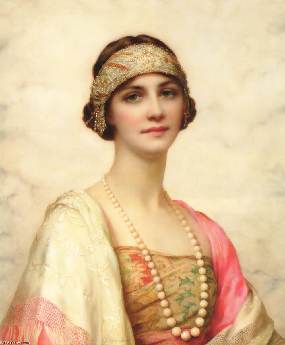 An Elegant Beauty — William Clarke Wontner