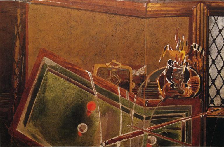 The Billiard Table — ジョルジュ・ブラクエ