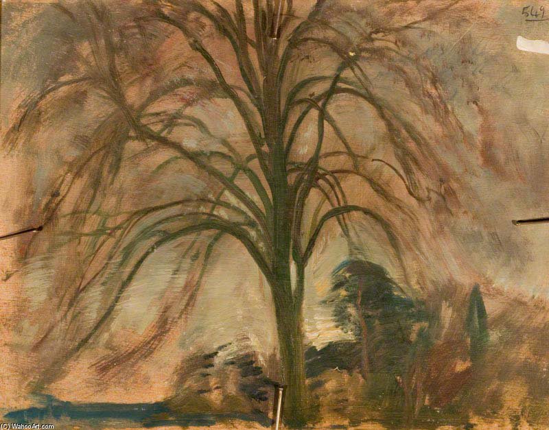 A Tree Study - — Sir Alfred James Munnings