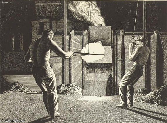 America's Steel Industry — Rockwell Kent