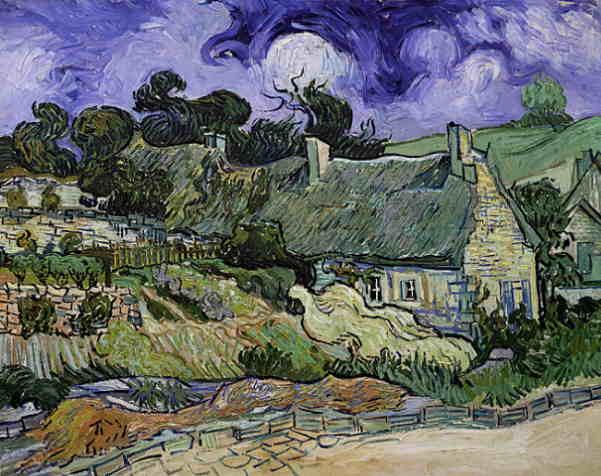 Chaumes De Cordeville À Auvers-sur-oise — Vincent Willem Van Gogh