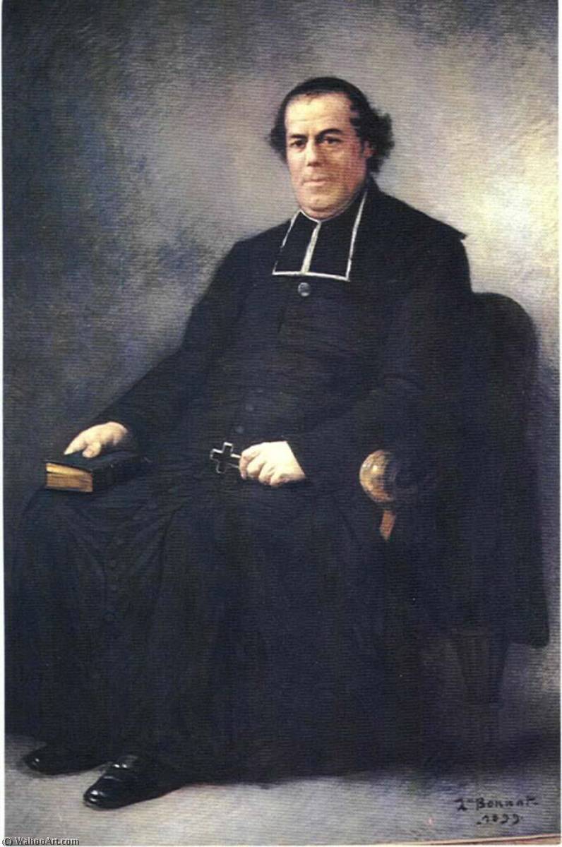 French Priest Pierre Bienvenu Noailles — Léon Joseph Florentin Bonnat