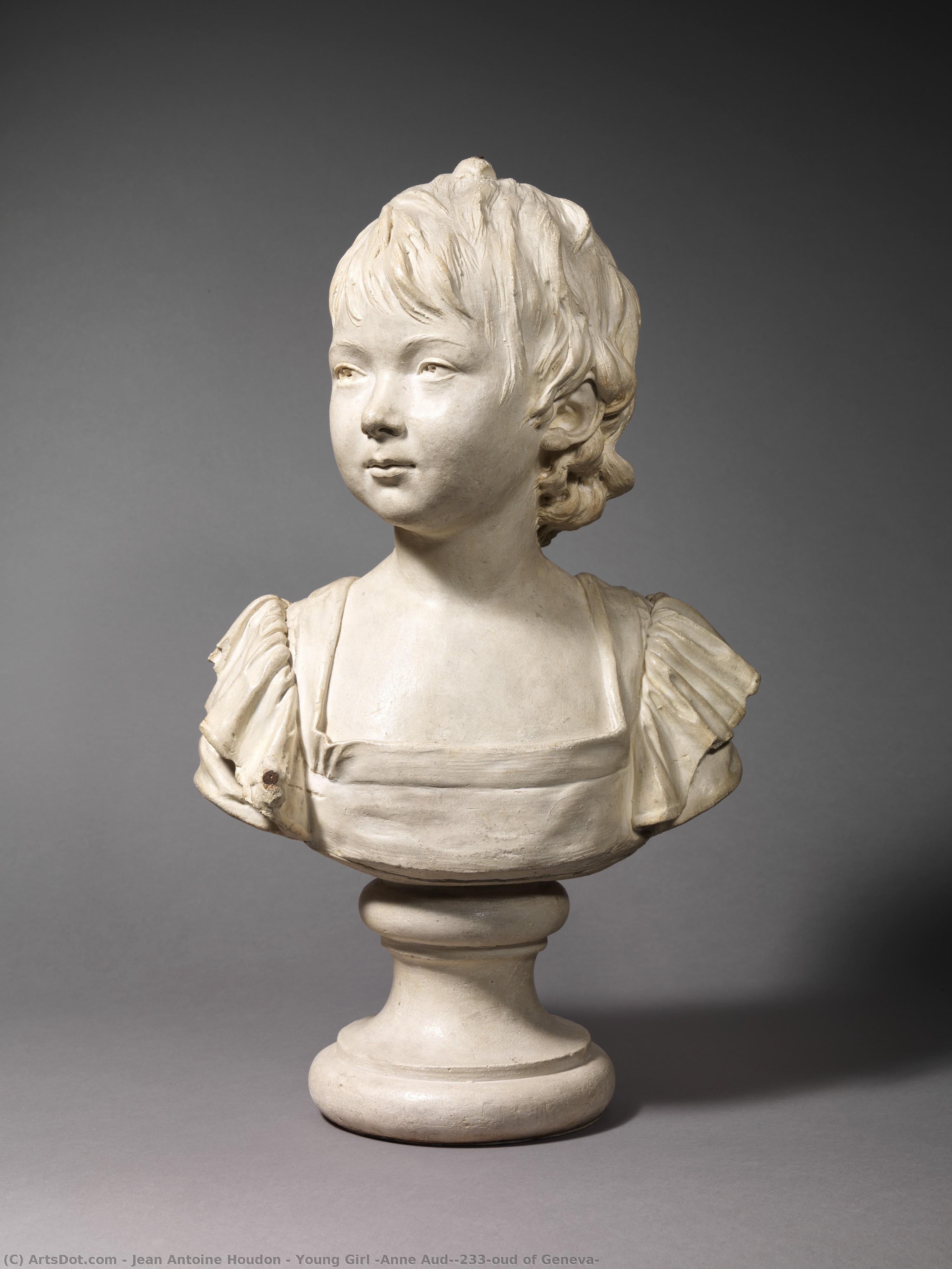 Jungfrau (anne Audéoud Von Genève) — Jean-antoine Houdon