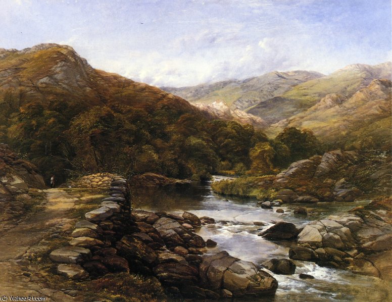Over The Hills And Far Away — Thomas Creswick