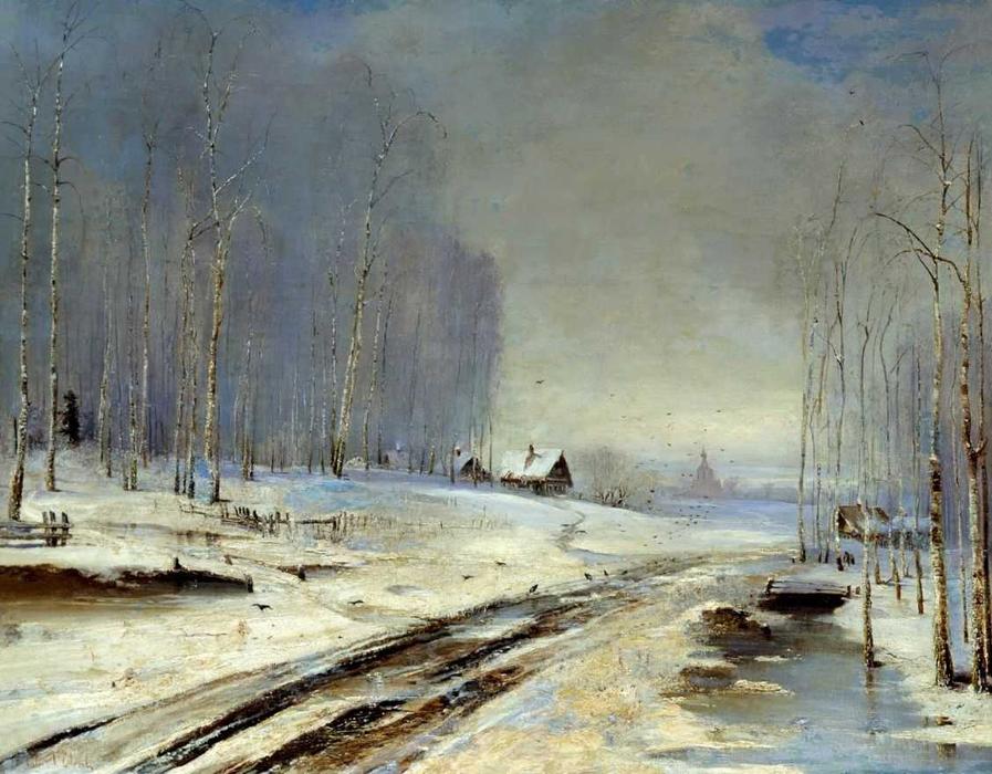 Sea Of Mud — Alexei Kondratyevich Savrasov