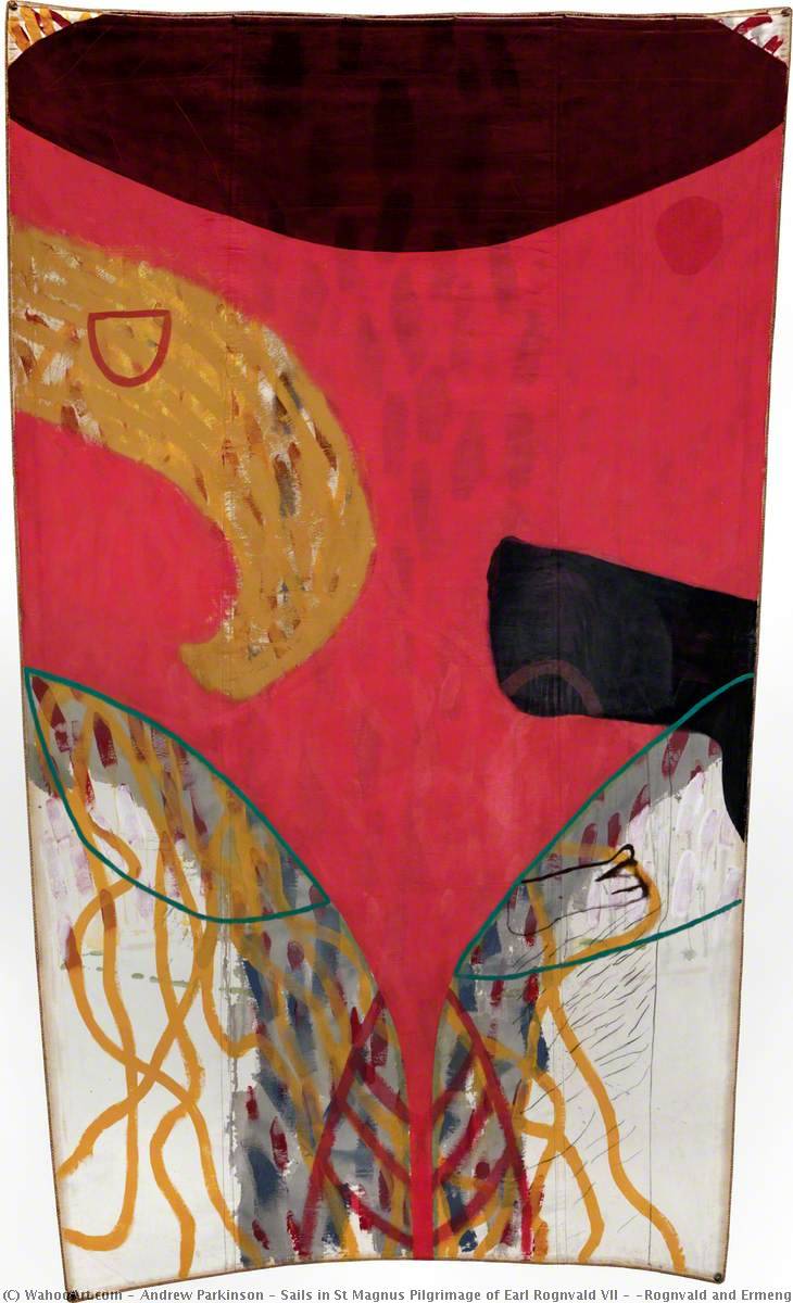 Sails In St Magnus Pilgrimage Of Earl Rognvald Vii – 'rognvald And Ermengarde Roses, Lyrics In Narbonne' — Andrew Parkinson