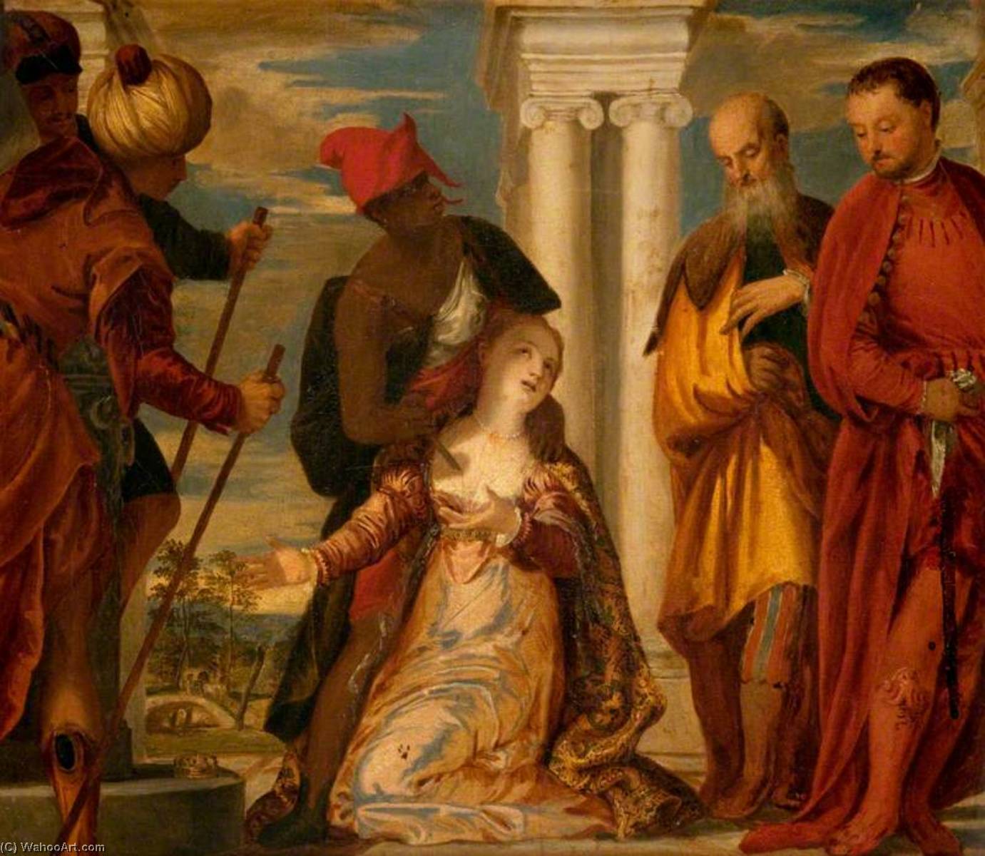 The Martyrdom Of Saint Justina (after Paolo Veronese) — John Graham Gilbert