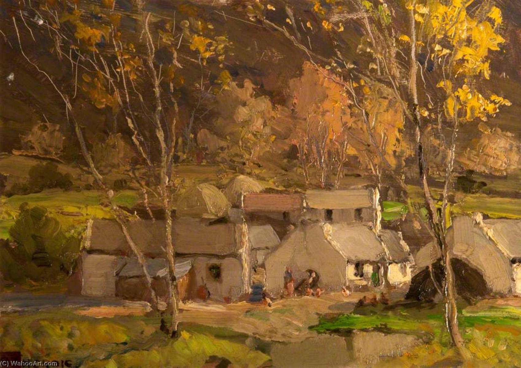 Autumn, Cushendun — James Humbert Craig