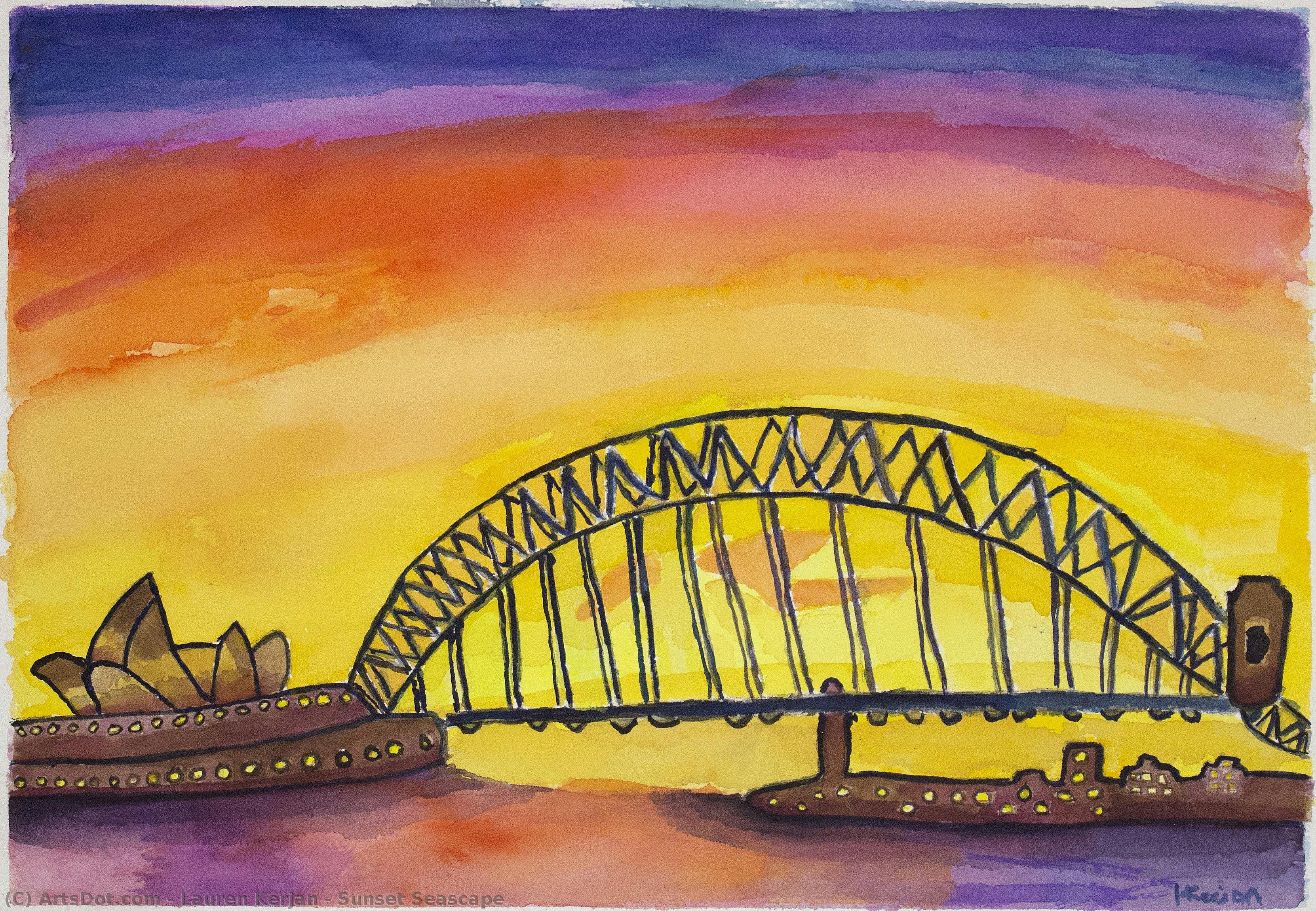Sunset Seascape — Lauren Kerjan