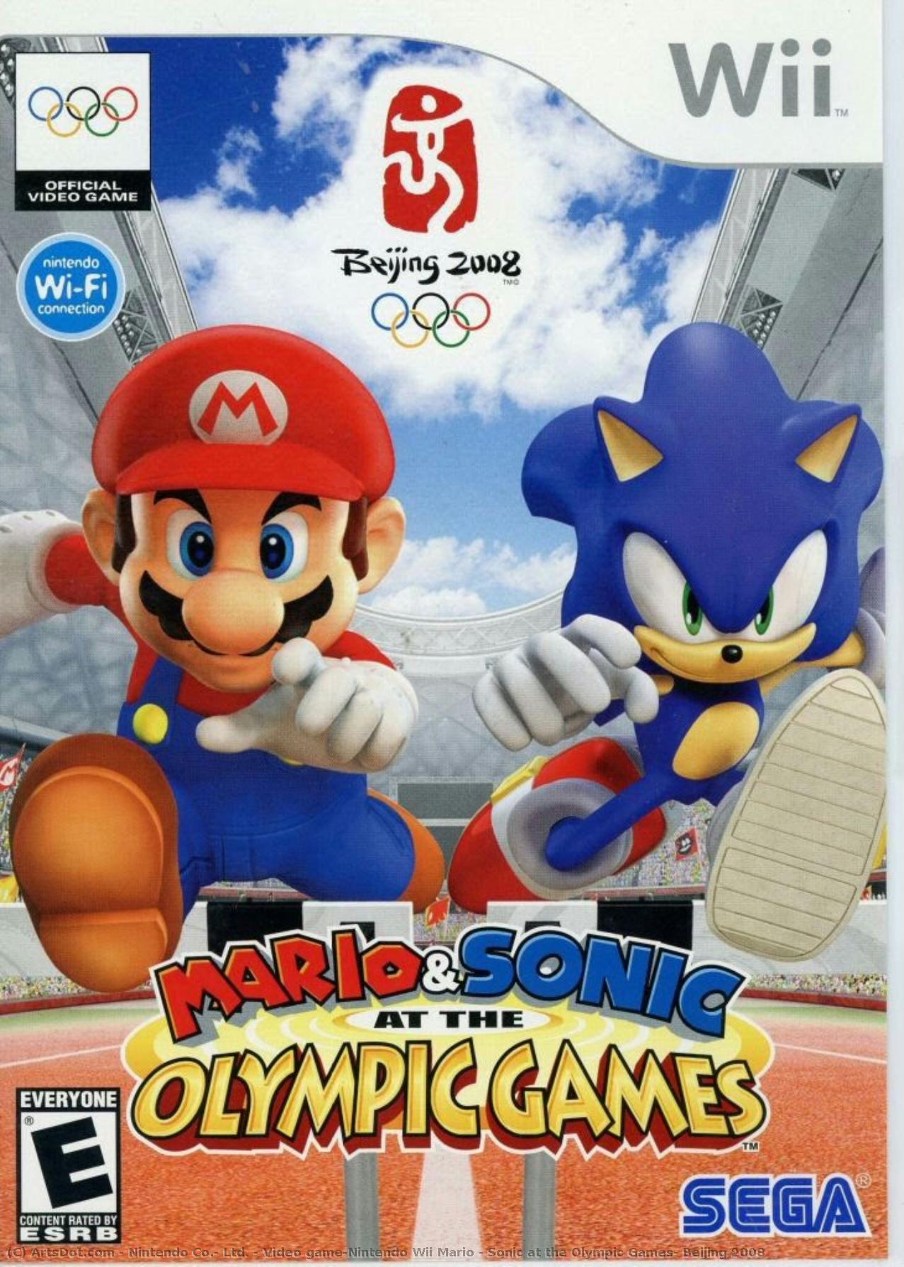 Video Game:nintendo Wii Mario & Sonic At The Olympic Games: Beijing 2008 — Nintendo Co., Ltd.