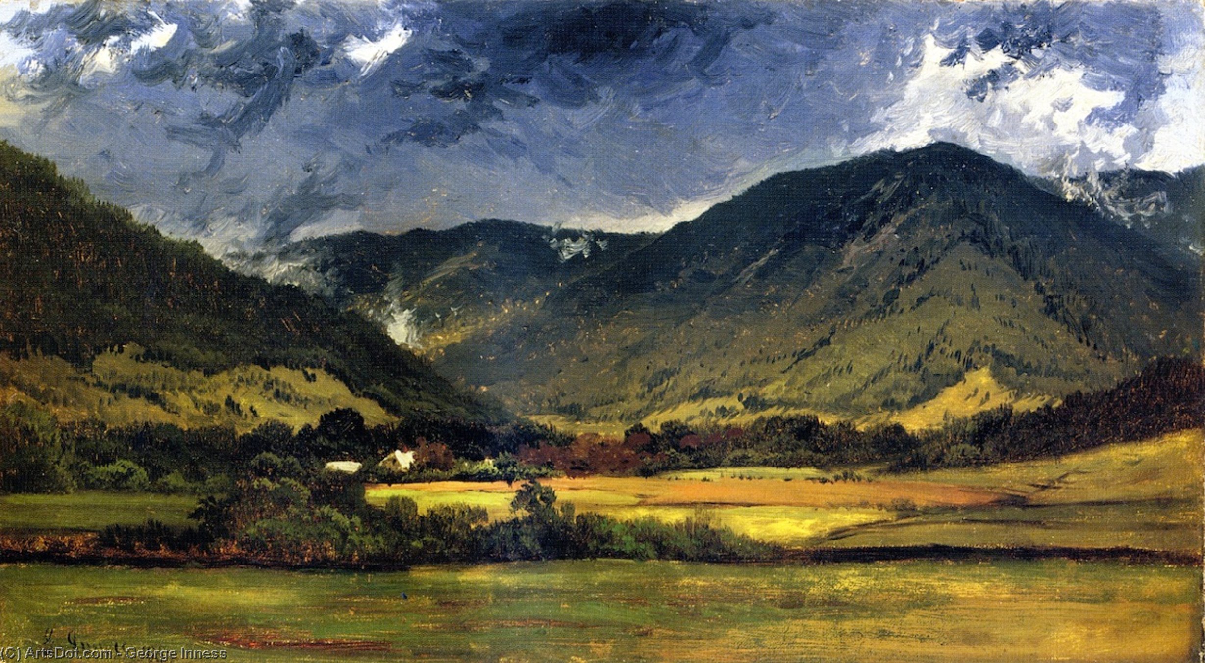 In The White Mountains, Summer — George Innes