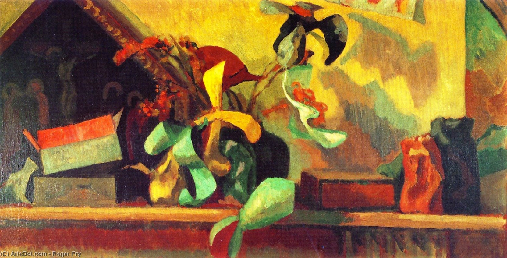 Still Life With Italian Painting — Roger Fry