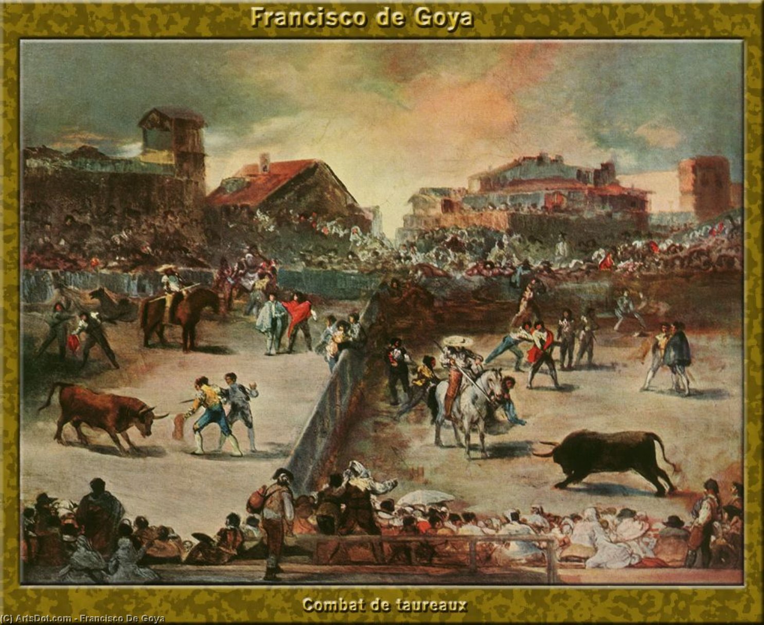 Bullfight — Francisco José De Goya Y Lucientes