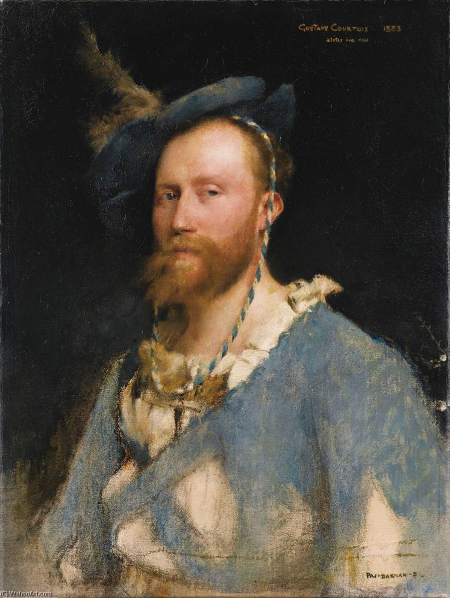 Portrait Of Gustave Courtois — Pascal-adolphe-jean Dagnan-bouveret