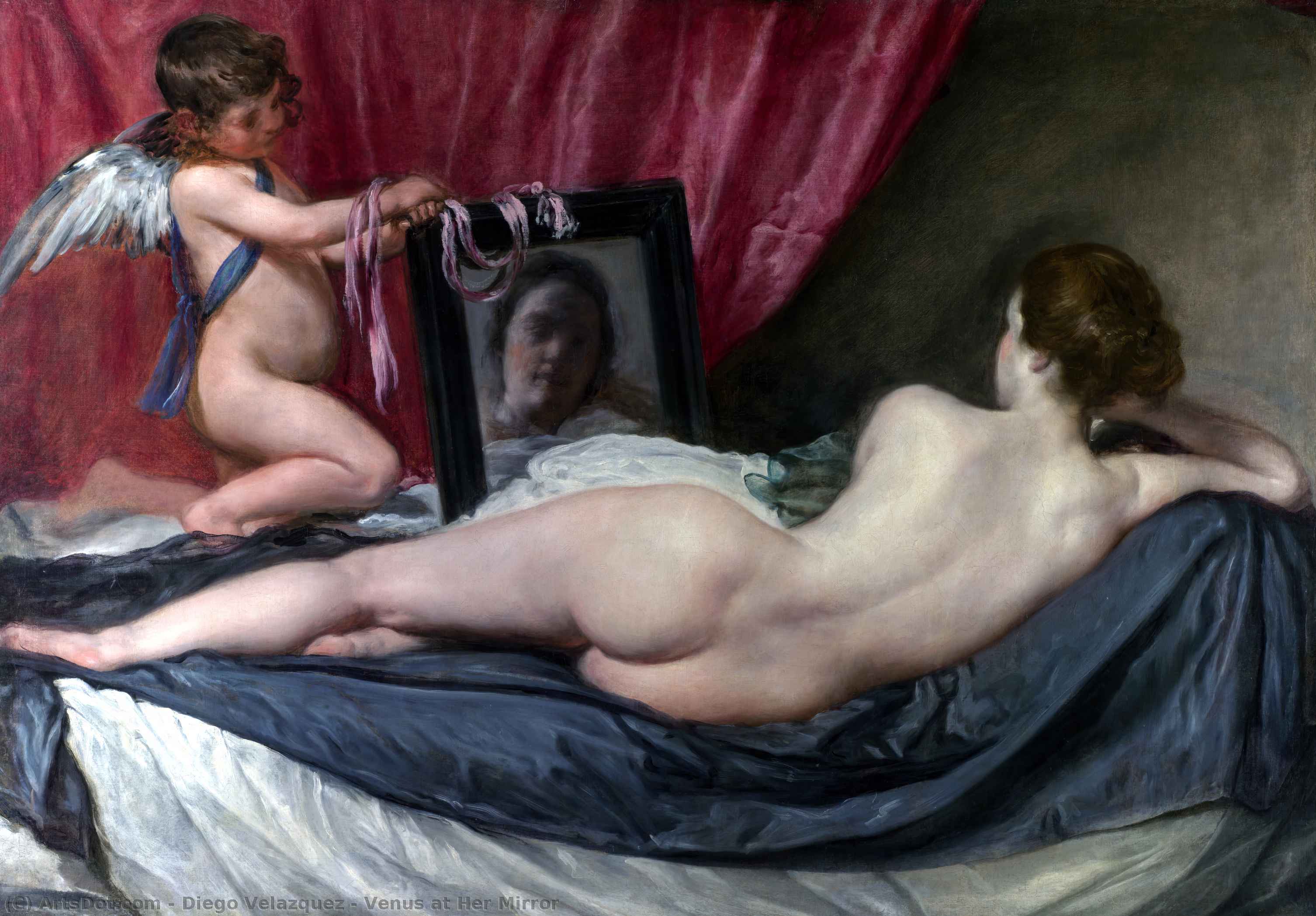 Venus At Her Mirror — Diego Velázquez
