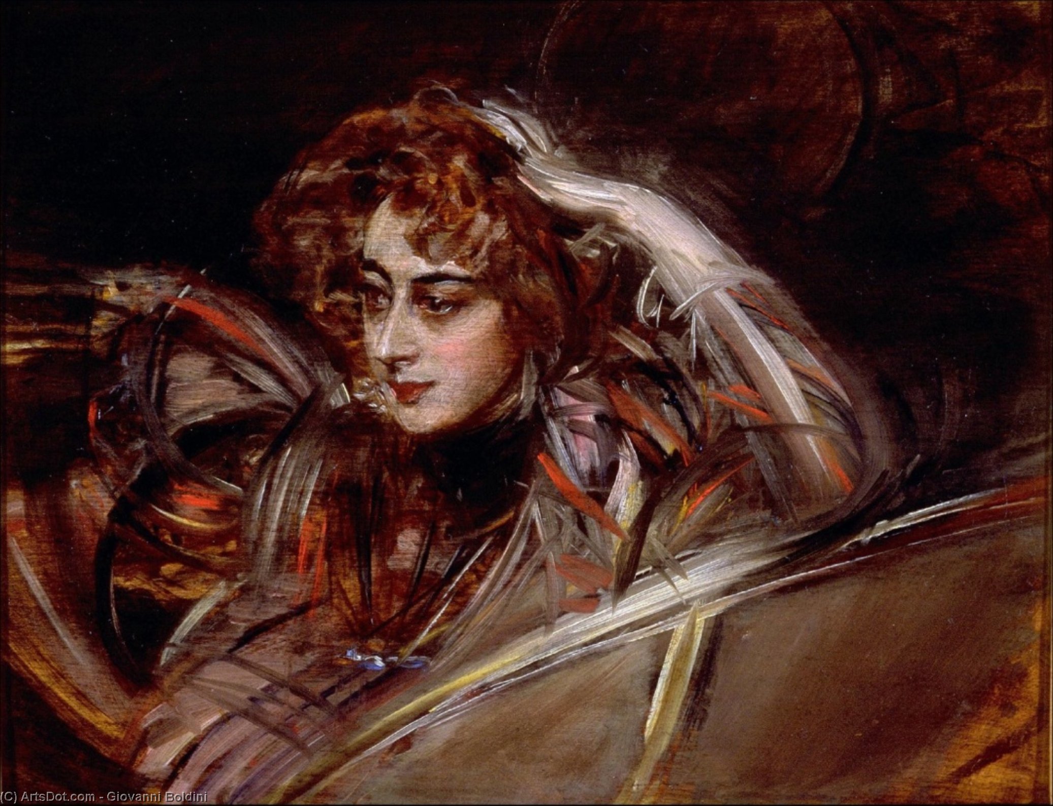 Portrait Of Princesse De Caraman Chimay — Giovanni Boldini
