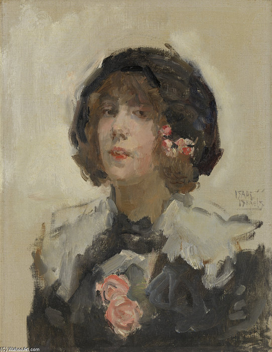 Portrait Of A Woman — Isaac Lazarus Israels