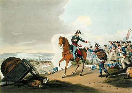 The Prince Of Orange At The Battle Of Waterloo — John Augustus Atkinson