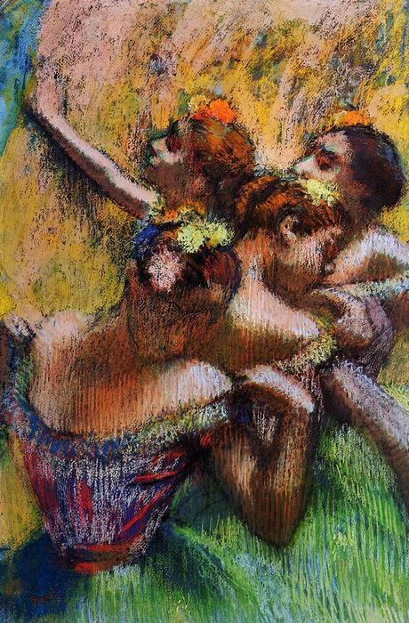 Four Dancers — Edgar Degas