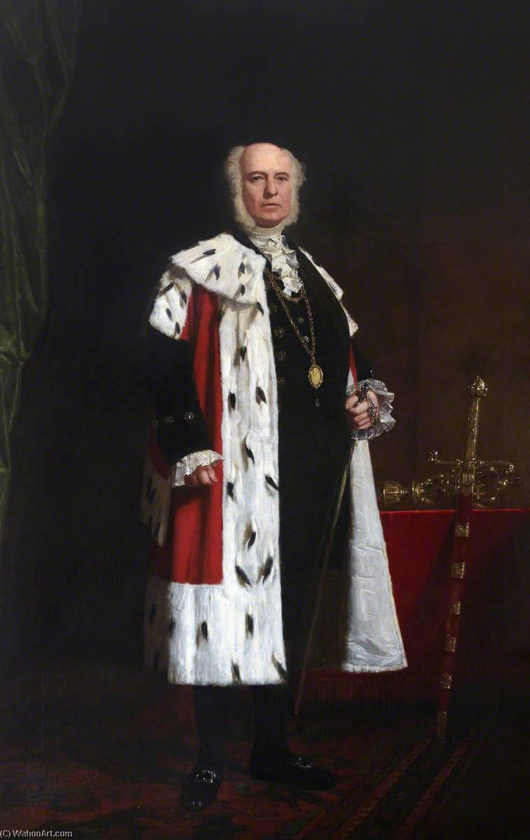 Charles Lawson Of Borthwick Hall (d.1874), Lord Provost Of Edinburgh (1862–1865) — John Graham Gilbert
