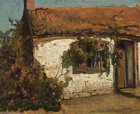 A Sunlit Farm — Пауль Йозеф Константин Габриэль
