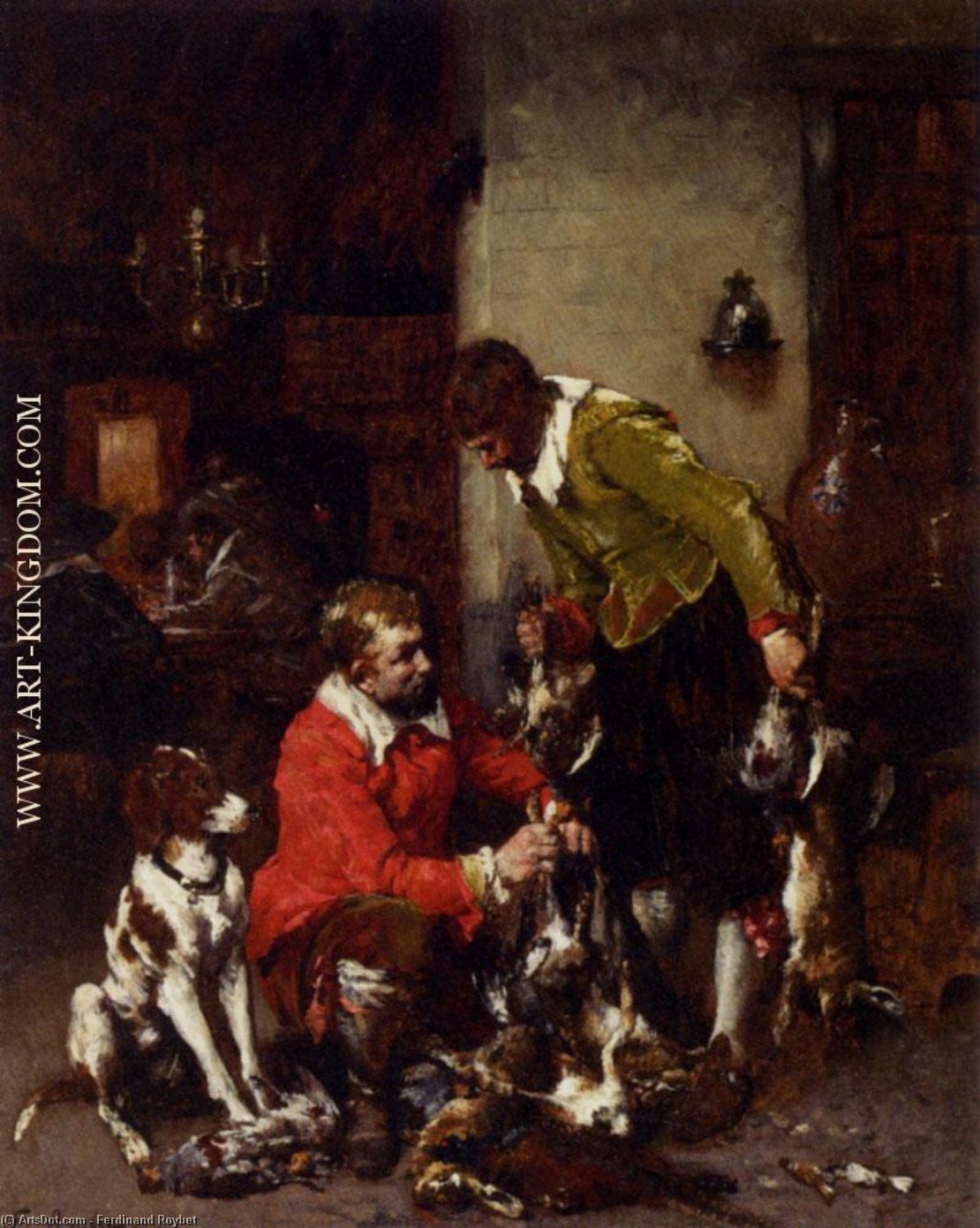 Victor Leon Return From The Shoot — Ferdinand Victor Léon Roybet