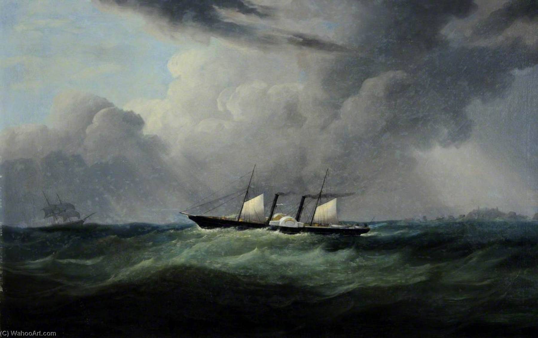 The 'courier', Royal Mail Steamer (captain J. Goodridge) — Philip John Ouless