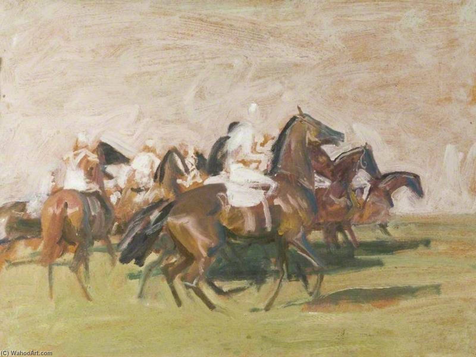 Estudio Para 'órdenes Del Aparejador' — Sir Alfred James Munnings