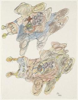 Two Automobiles Ford, Citroen — Jean Philippe Arthur Dubuffet