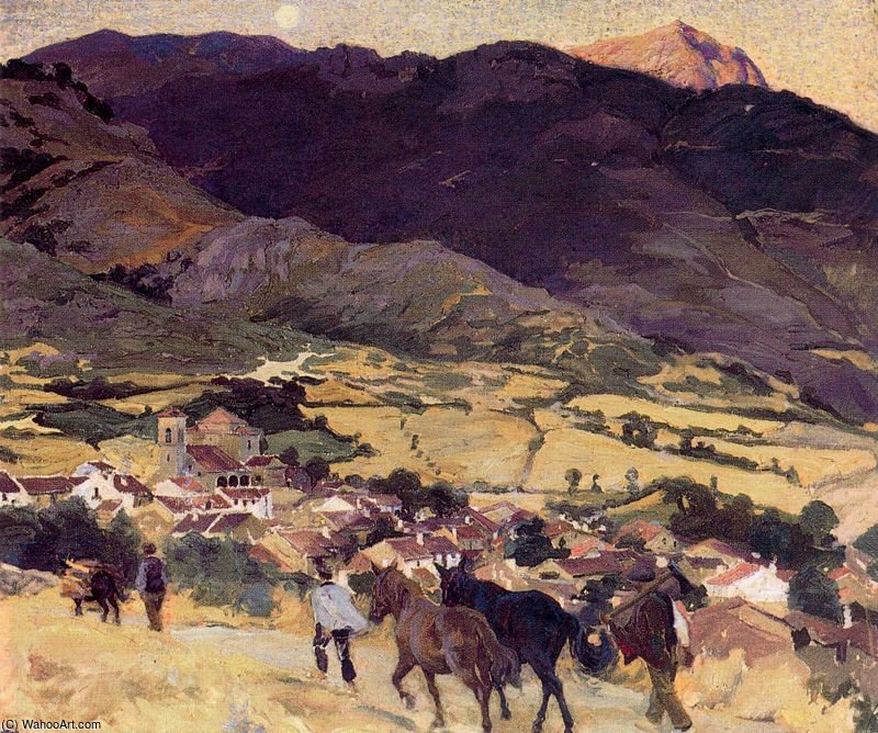 Paisaje De Cercedilla — Francisco Pons Arnau