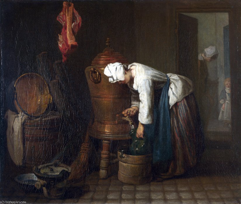 La Fontaine (the Water Cistern) — Jean-baptiste-siméon Chardin