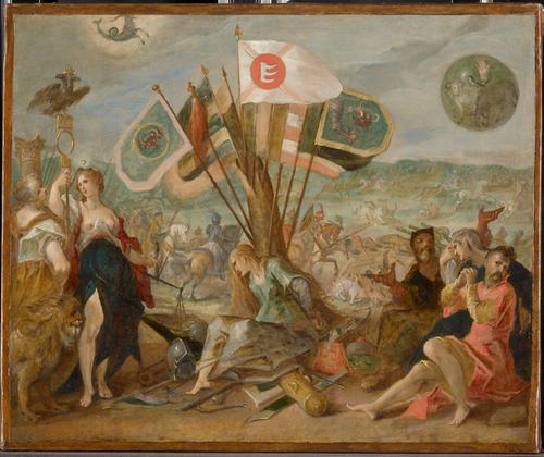 Allegorie On The Battle Of Guraslau — Hans Von Aachen