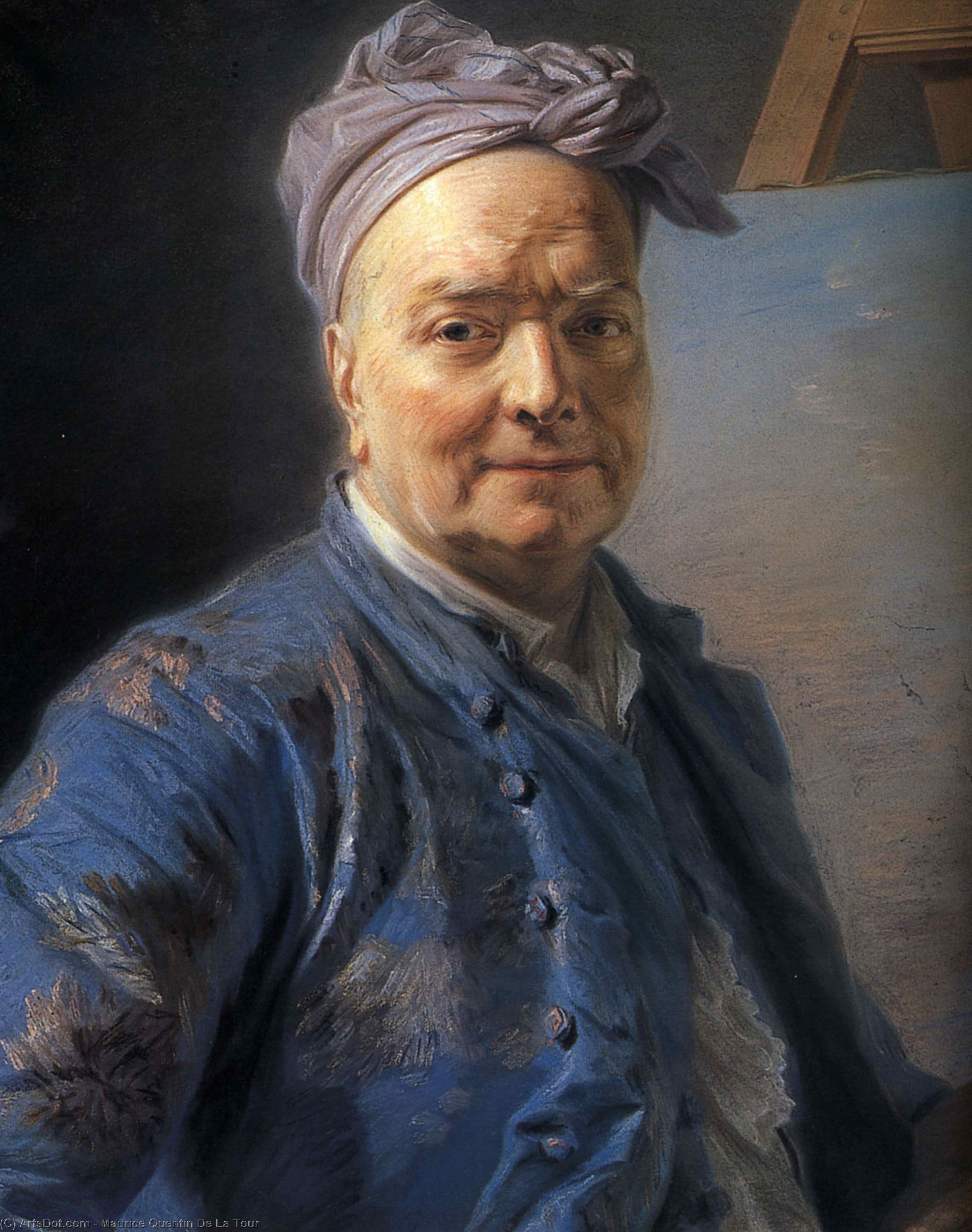 Louis De Silvestre — Maurice Quentin De La Tour