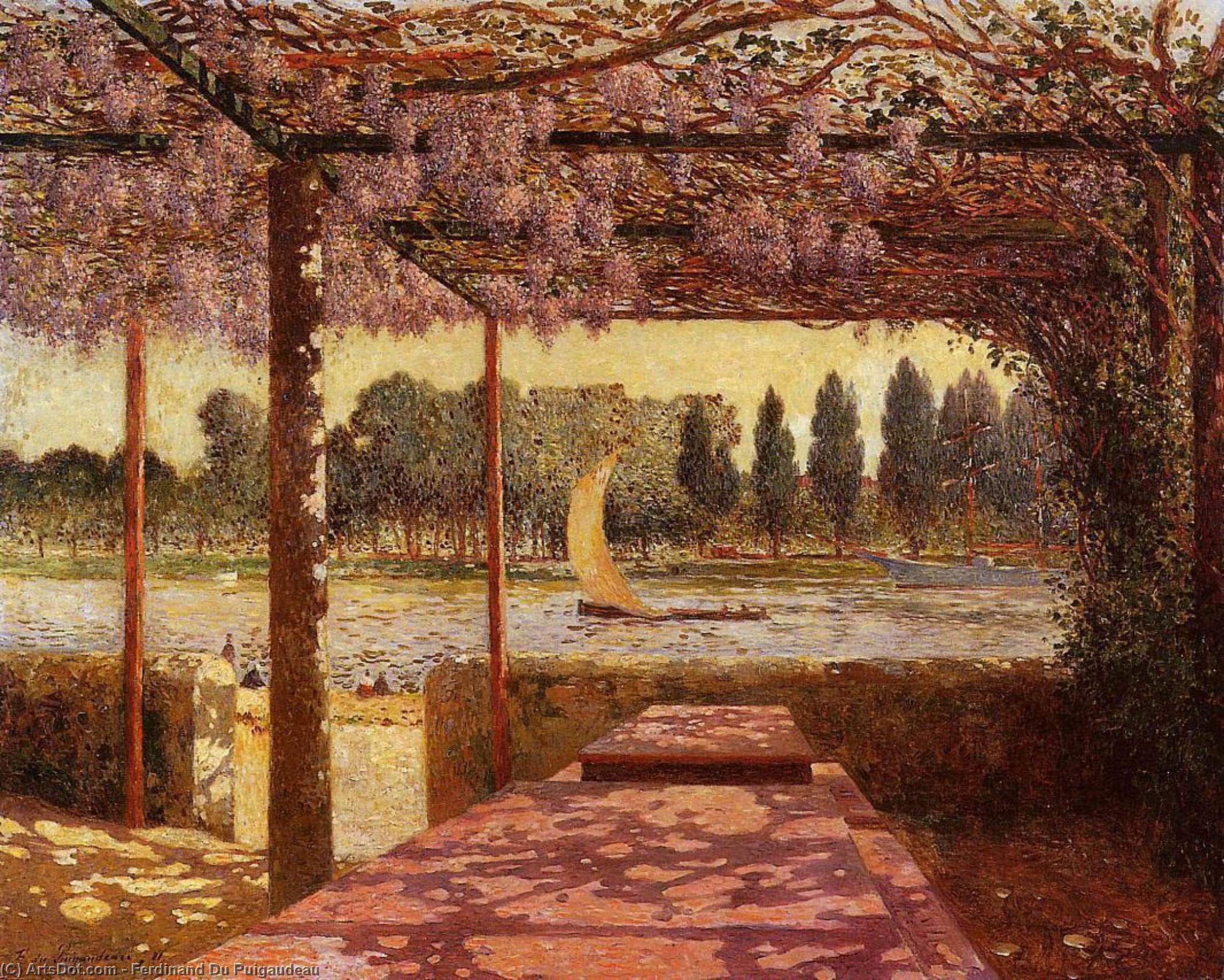 The Trellis By The River — Фердинанд Дю Пюигодо