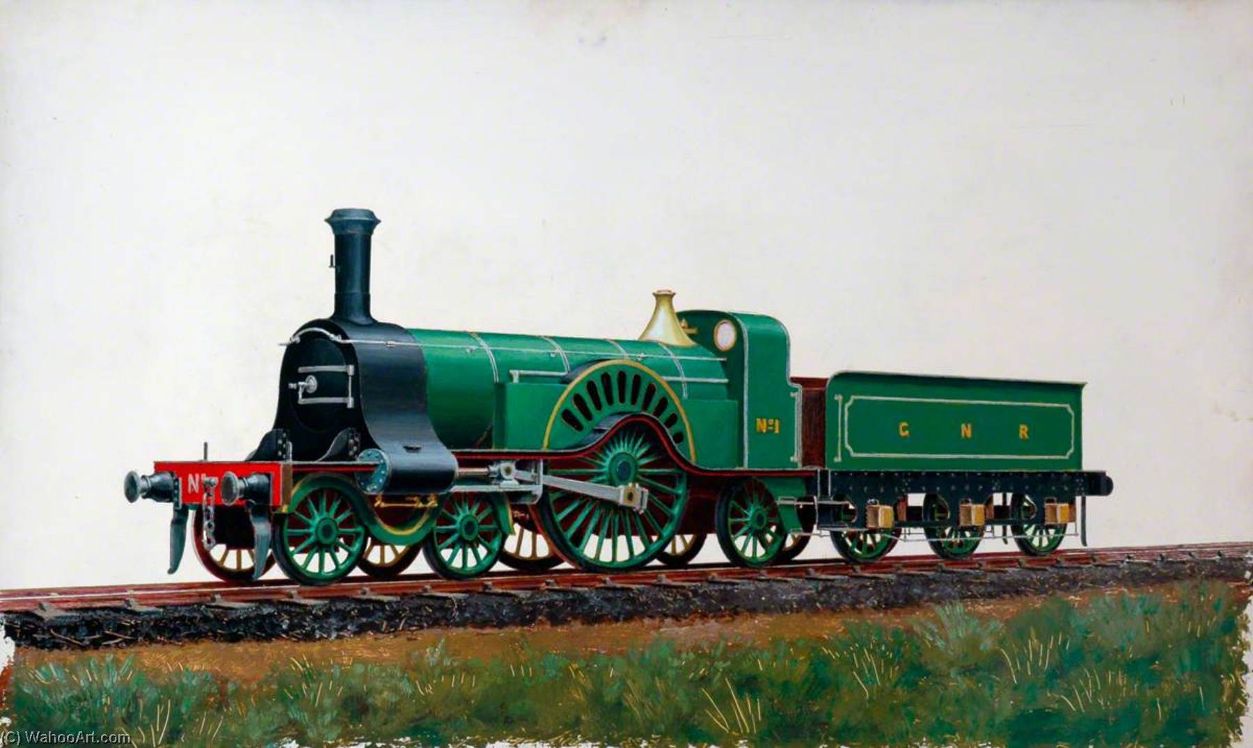 Great Northern Railway 4–2–2 Locomotive No.1 — Henry Maurice Whitcombe