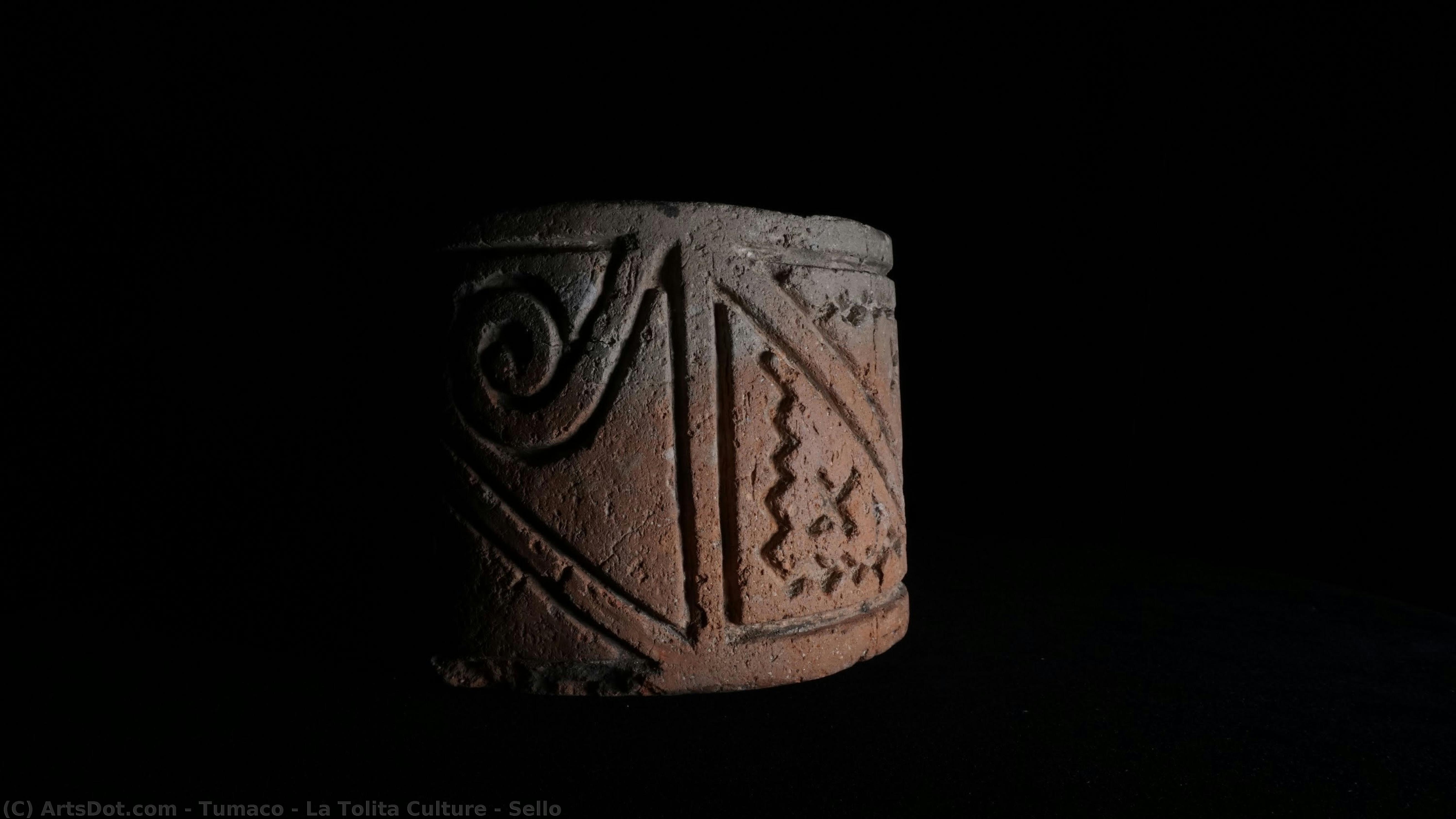 Sello — Tumaco - La Tolita Culture