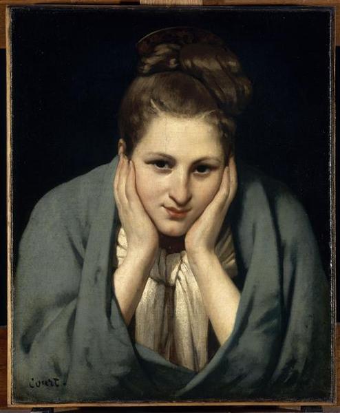 Portrait Présumé De La Femme De L'artiste — Joseph Désiré Court