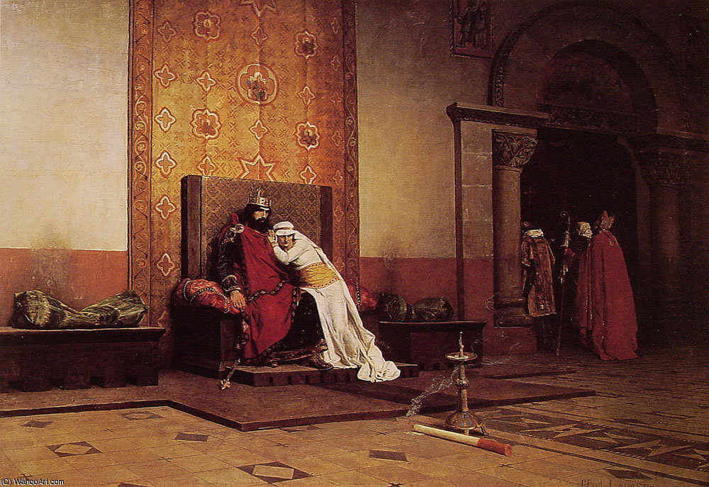 Lexcommunication De Robert Le Pieux — Jean-paul Laurens