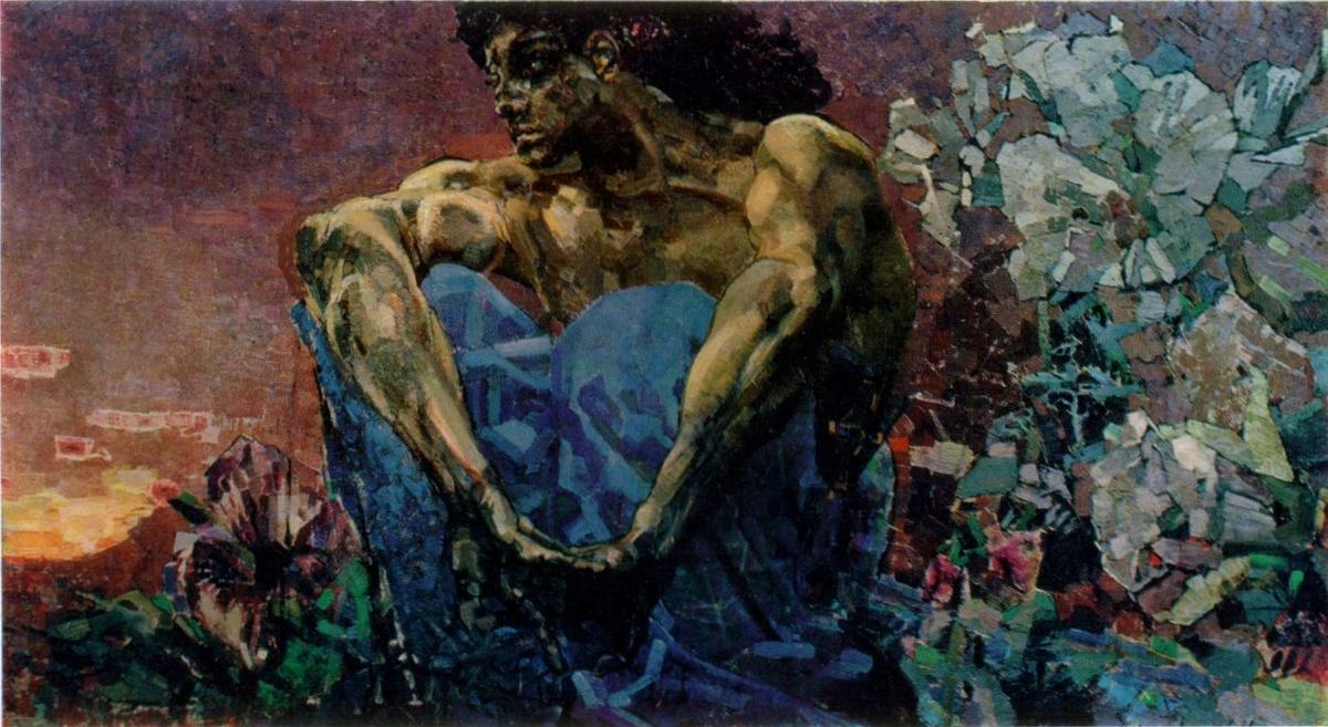 Seated Deamon — Михаил Врубель