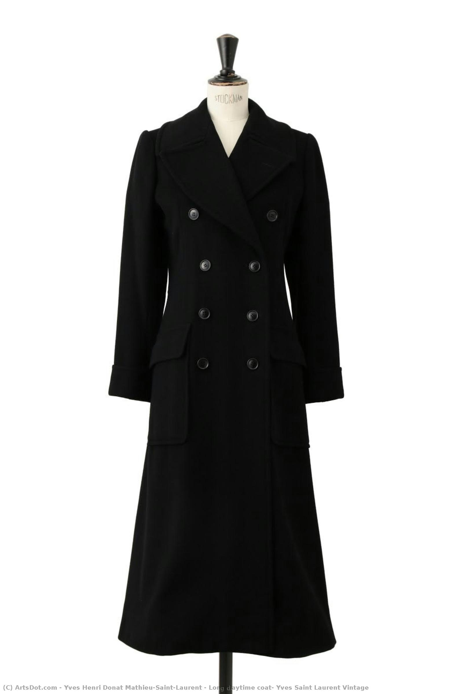 Long Daytime Coat, Yves Saint Laurent Vintage — Yves Saint Laurent